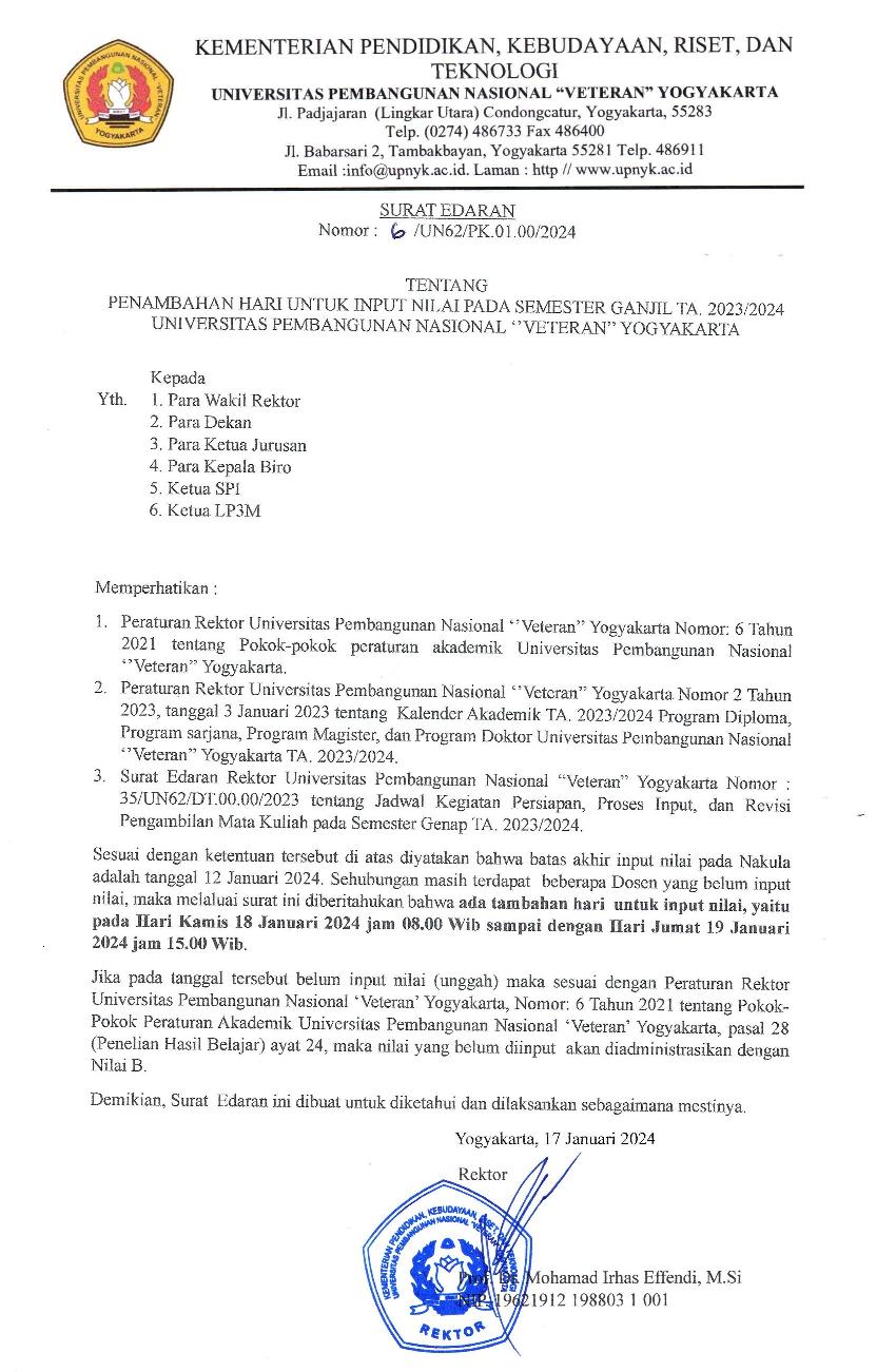 Program Studi Teknik Geomatika