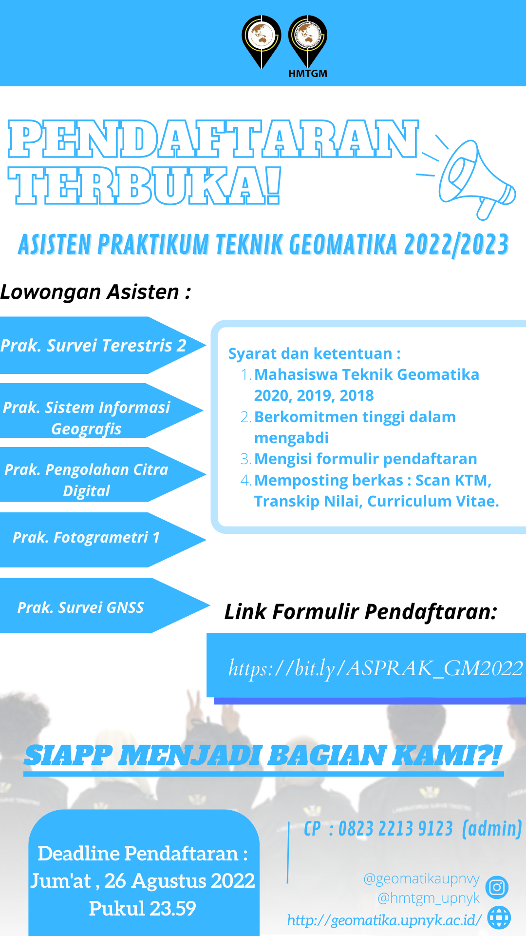 Program Studi Teknik Geomatika