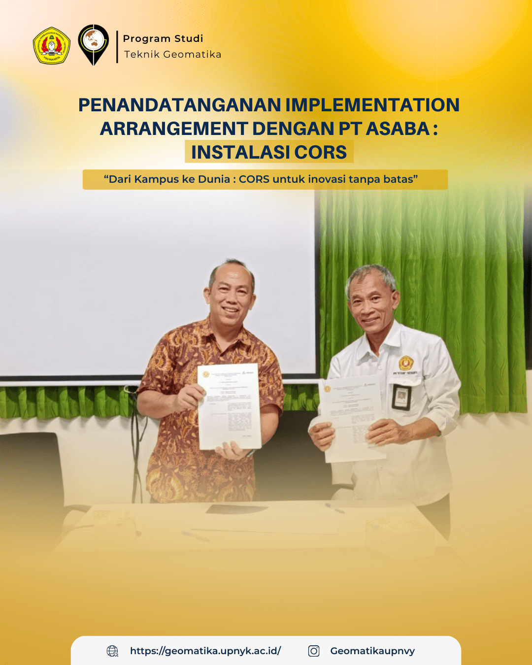 Program Studi Teknik Geomatika